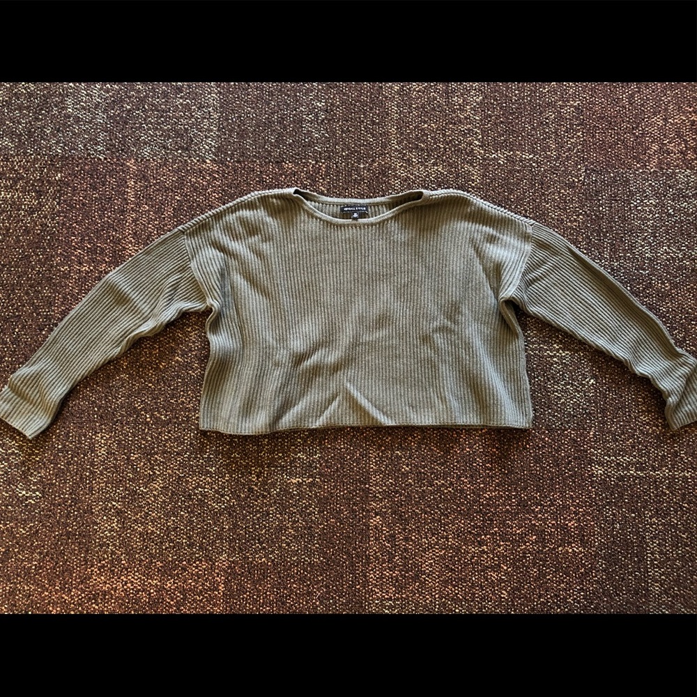 Cropped sweater